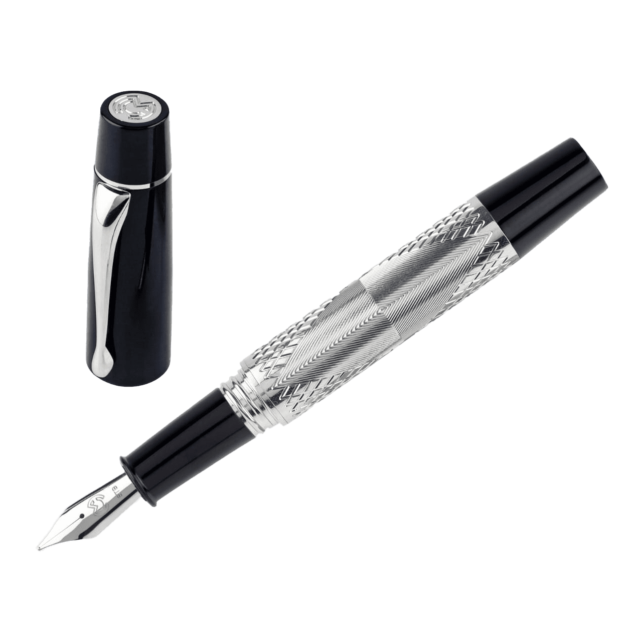 Montblanc Daniel Defoe fountain soaking pen